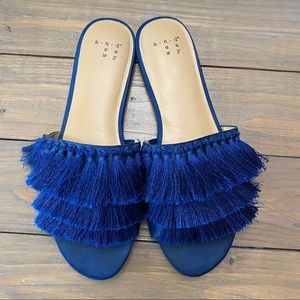 Fringe Sandals